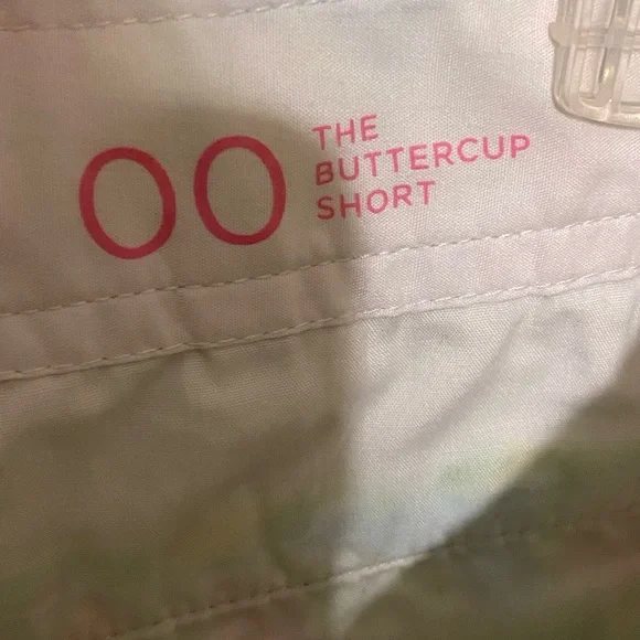 ❤️LILLY 🦩 PULITZER BUTTERCUP SHORTS SIZE 00 great condition. EUC 🌸 - Picture 8 of 12